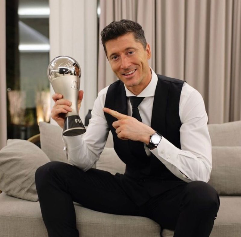 The Best: Lewandowski é eleito o melhor jogador do mundo pela Fifa