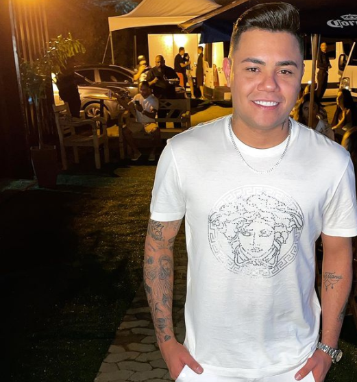 Felipe Ara&uacute;jo tamb&eacute;m testou positivo para a Covid-19 – Foto: Internet/Divulga&ccedil;&atilde;o/ND