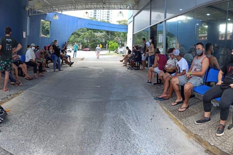 Joinville teve mais de mil casos ativos de Covid-19 em um único dia – Foto: Internet