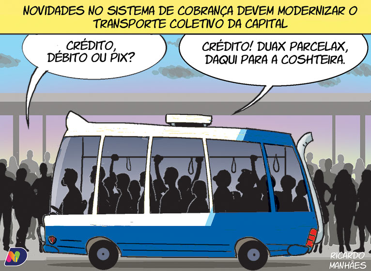 Confira a charge desta terça-feira