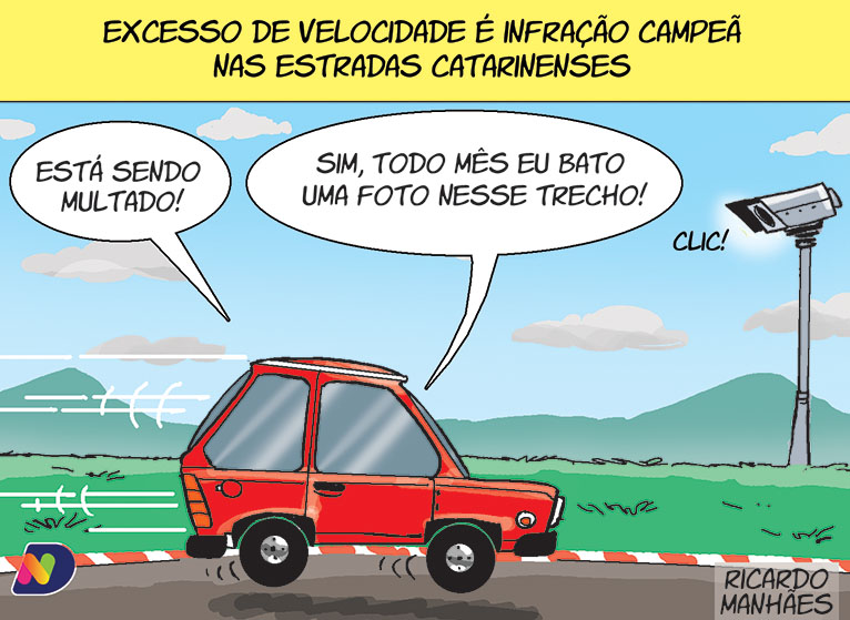 Confira a charge desta terça-feira