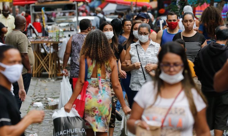 Em 24 horas, Brasil registra 238 mortes por Covid-19. – Foto: Fernando Frazão/Agência Brasil/ND