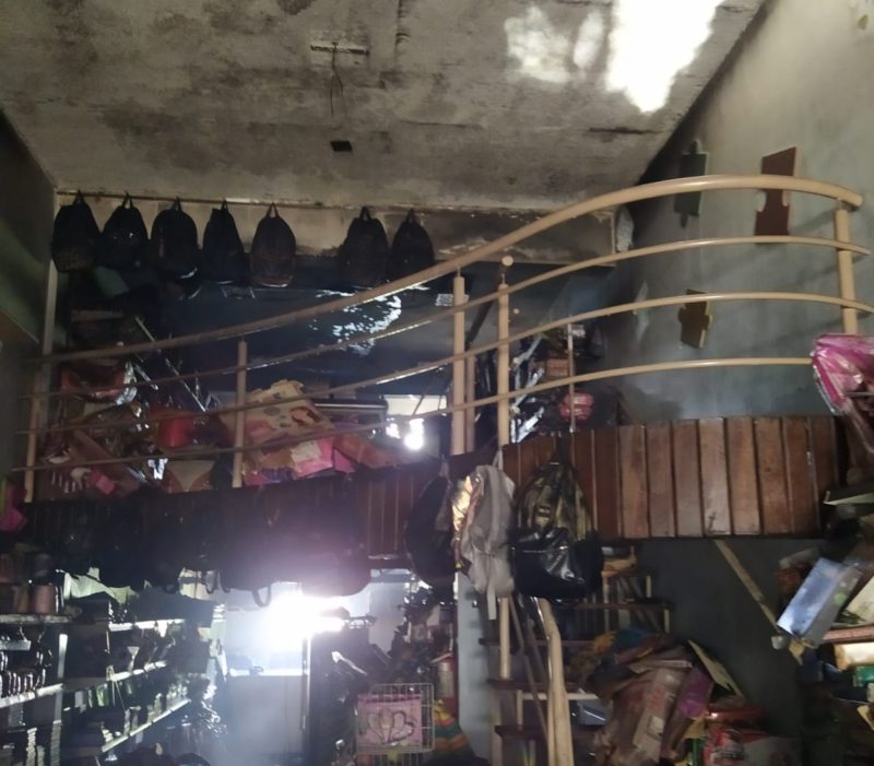 Combate e rescaldo durou cinco horas – Foto: Corpo de Bombeiros/ND