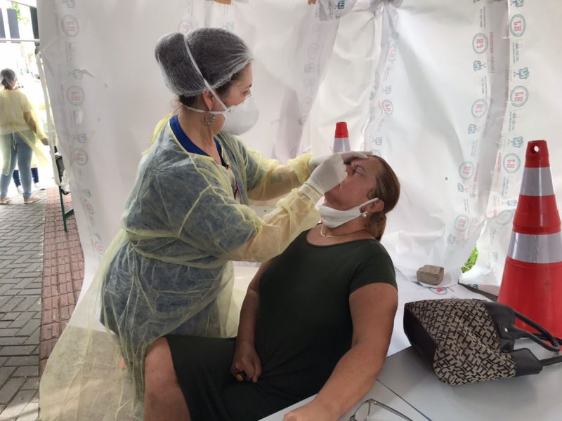 Em 24h, mais de 1,2 mil pacientes foram atendidos pelo TeleCovid de Criciúma – Foto: Divulgação/PMB/ND