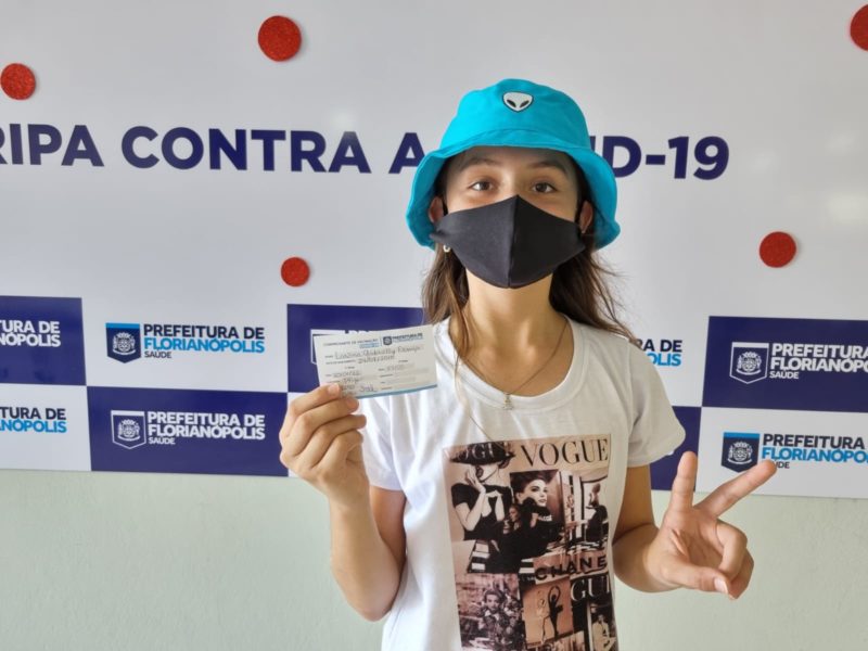 Florianópolis começou a vacinar crianças com Coronavac