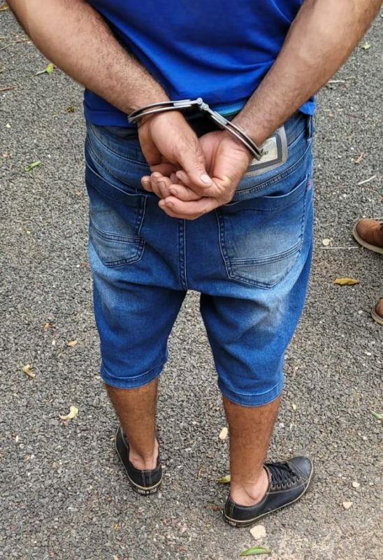 Homem foi preso nesta sexta-feira no Oeste de Santa Catarina &#8211; Foto: Polícia Civil/Divulgação/ND