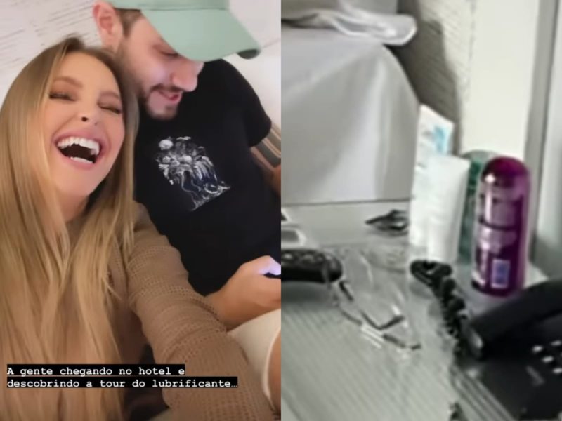 Carla Diaz causou pol&ecirc;mica em “tour de hotel” – Foto: Reprodu&ccedil;&atilde;o/Internet