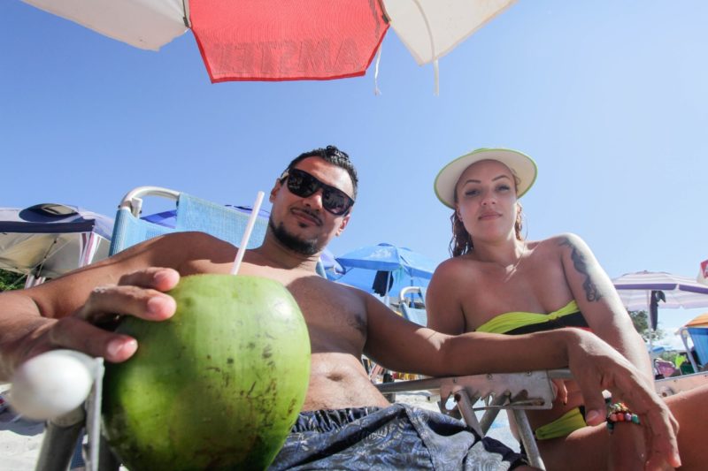 O valor que a gente pagava no camar&atilde;o est&aacute; sendo cobrado no peixinho&rdquo;, disse A&eacute;cio. – Foto: Leo Munhoz/ND