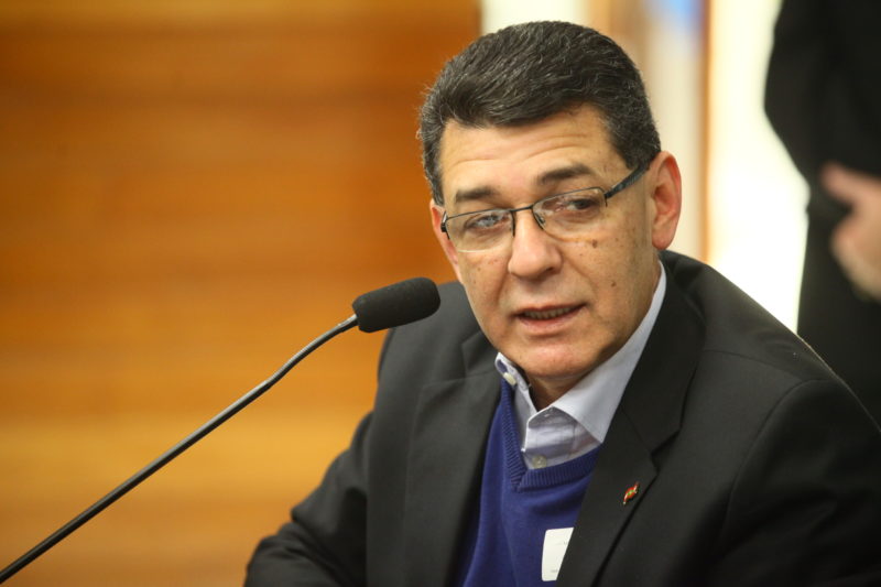 Pl&iacute;nio de Castro estava na presid&ecirc;ncia da Cidasc – Foto: Solon Soares/Divulga&ccedil;&atilde;o/ND