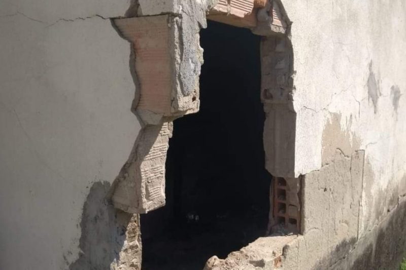 Igreja foi furtada na madrugada de sexta-feira (22), em Araquari – Foto: Divulga&ccedil;&atilde;o/ND