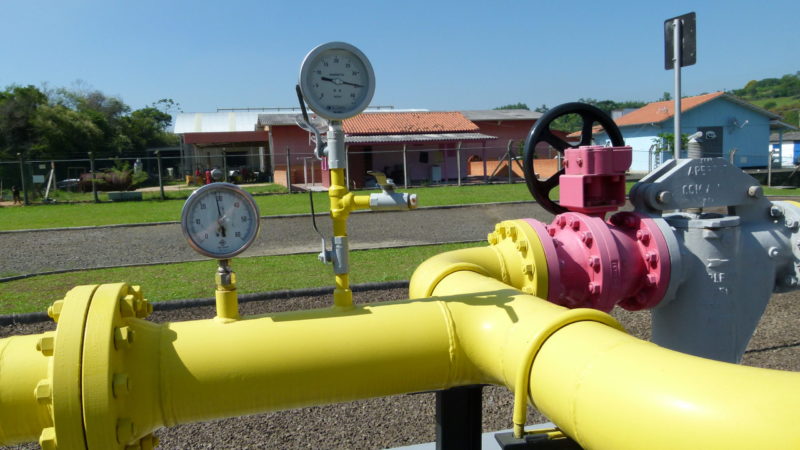 Usina de G&aacute;s Natural da SC G&aacute;s – Foto: Divulga&ccedil;&atilde;o/SC G&aacute;s/ND