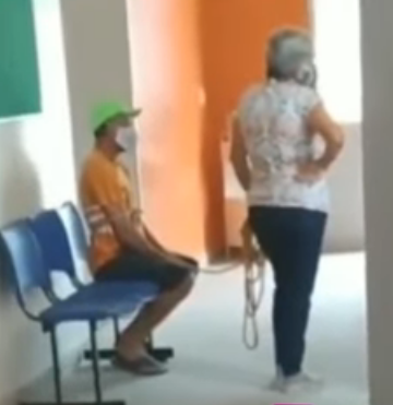 O flagra foi feito em uma Unidade B&aacute;sica de Sa&uacute;de, no domingo (30) – Foto: Internet/Reprodu&ccedil;&atilde;o/ND