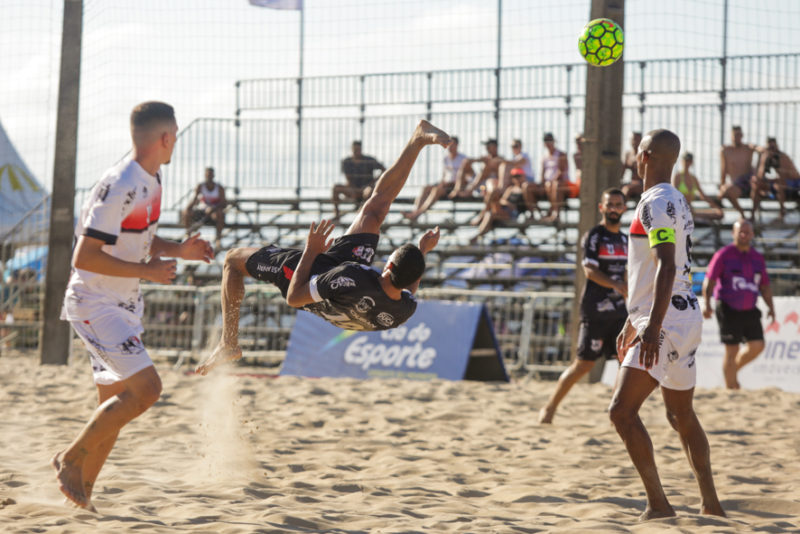 Atual campe&atilde;o, JEC Juventos venceu por 11 a 0 no s&aacute;bado (22) – Foto: Carlos Jr./ND
