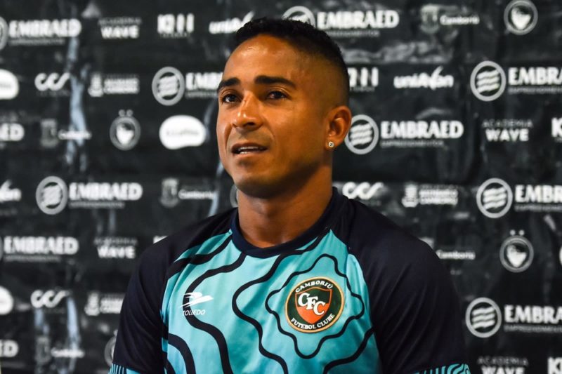 Jorge Henrique, atacante do Conc&oacute;rdia; muita experi&ecirc;ncia e t&iacute;tulos – Foto: Tiago Winter/Conc&oacute;rdia/ND