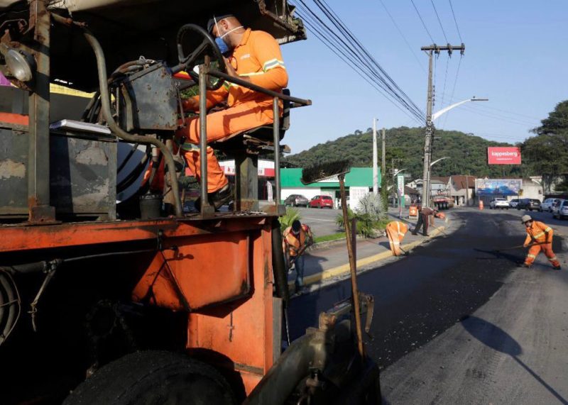 Obras estão previstas para duas ruas de Joinville &#8211; Foto: Prefeitura de Joinville/Divulgação