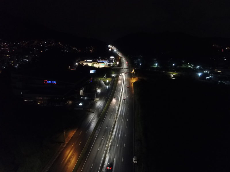 Rodovia &eacute; a mais movimentada do Estado – Foto: Leonardo Sousa/PMF