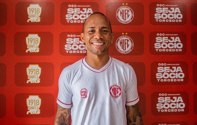 Paulinho defender&aacute; as cores do Herc&iacute;lio Luz em 2022 – Foto: Herc&iacute;lio Luz/Patr&iacute;cia Amorim/ND