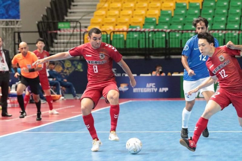 Pepita volta ao Brasil ap&oacute;s quatro temporadas no futsal japon&ecirc;s – Foto: Reprodu&ccedil;&atilde;o/Facebook