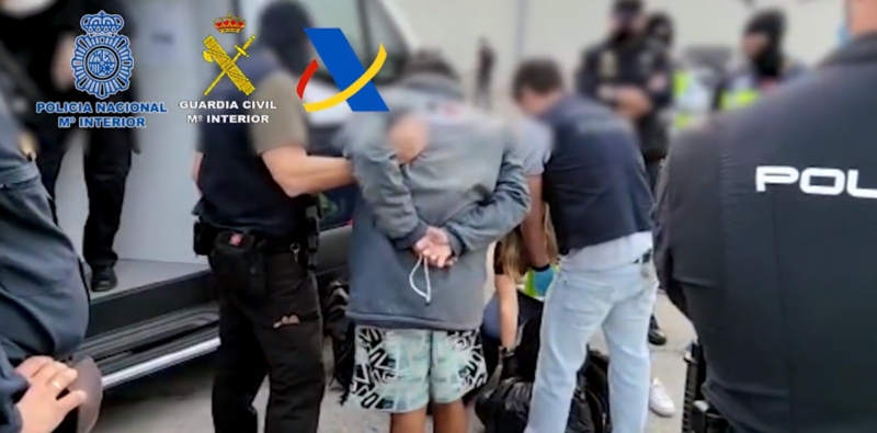 Seis brasileiros e um francês foram presos no dia 19 de janeiro