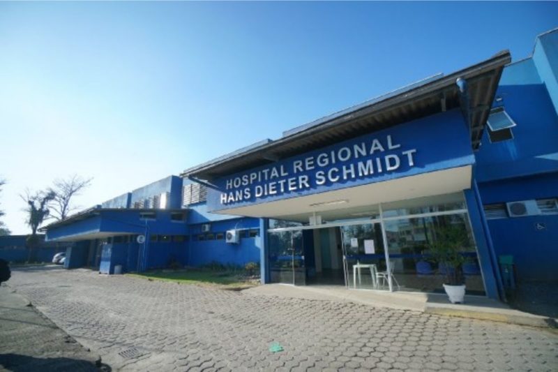 Hospital Regional de Joinville – Foto: Peterson Paul / Secom