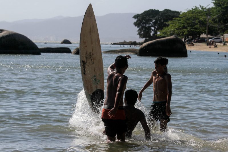 Calor extremo marca fim de semana em Santa Catarina – Foto: Leo Munhoz/ND