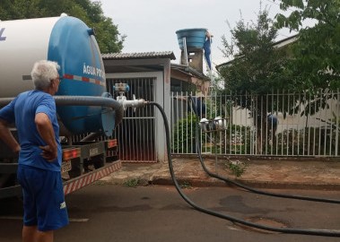 Casan trabalha com apenas 30% no volume de capta&ccedil;&atilde;o – Foto: Prefeitura de Maravilha/ND