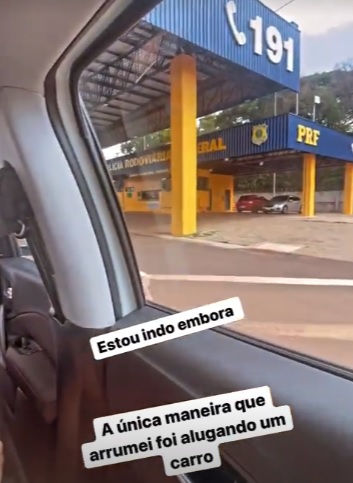 A catarinense considerada a “Musa das estradas” publicou uma s&eacute;rie de v&iacute;deos mostrando a volta para SC – Foto: Reprodu&ccedil;&atilde;o/Internet/ND