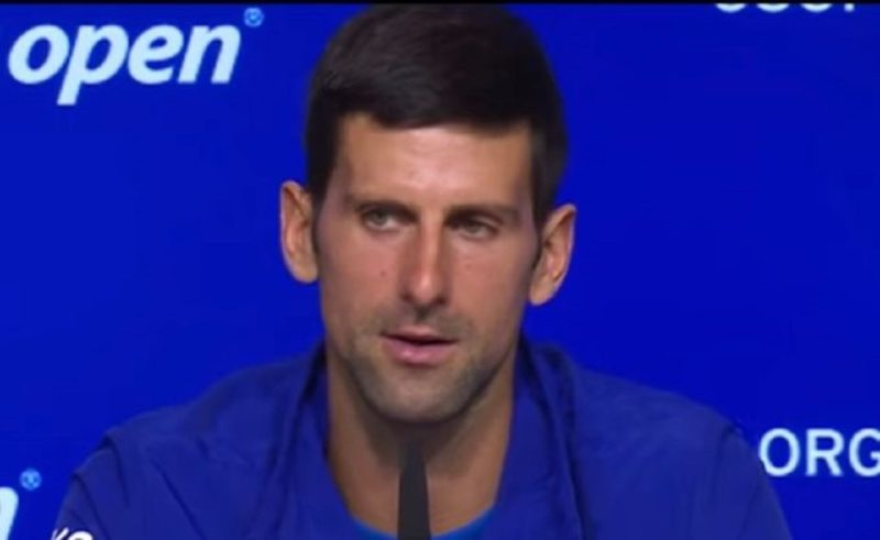 Novak Djokovic não se vacinou contra a Covid-19 &#8211; Foto: Reprodução/ Youtube