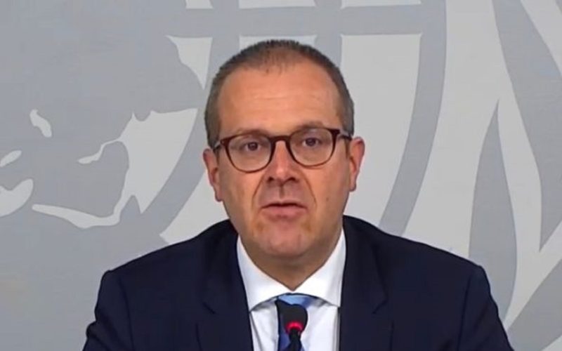 Hans Kluge, dretor da OMS para a Europa – Foto: Reprodu&ccedil;&atilde;o/ Youtube