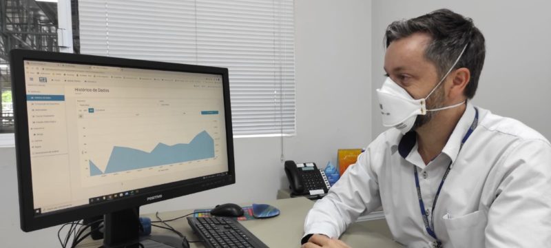 Jaragu&aacute; do Sul &eacute; pioneira em gera&ccedil;&atilde;o de energia sola no Samae. – Foto: Foto: PMJS