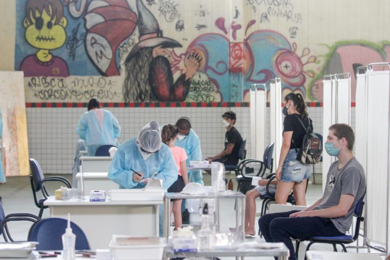 Local para testes de Covid-19 em Florianópolis