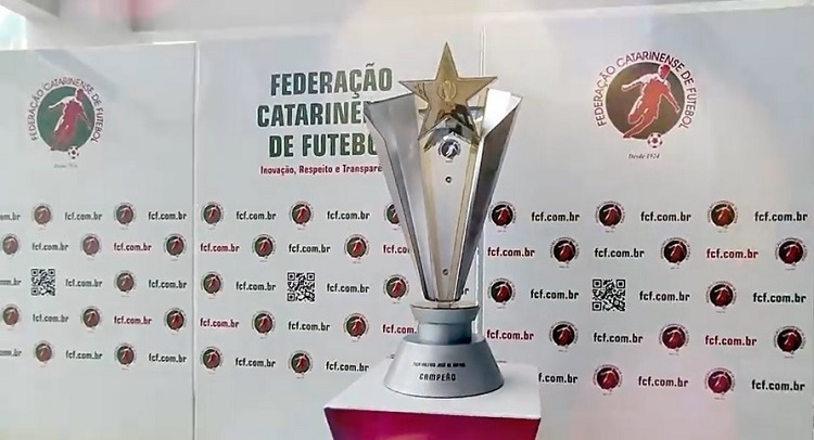 Troféu da Recopa Catarinense 2022 &#8211; Foto: Internet/Reprodução/ND