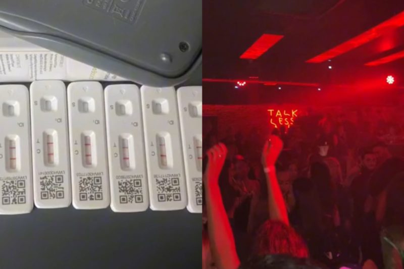 Jovens mostram testes positivos para Covid-19 e festas com aglomera&ccedil;&otilde;es – Foto: Reprodu&ccedil;&atilde;o/TikTok