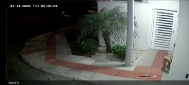 Jovem acabou sofrendo um ferido no bra&ccedil;o ao reagir a situa&ccedil;&atilde;o – Foto: Divulga&ccedil;&atilde;o/ND