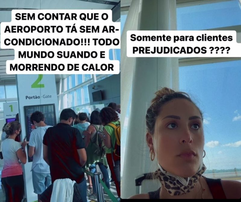 Ap&oacute;s ter voo cancelado, catarinense denuncia companhia a&eacute;rea por quarto improvisado e mofado – Foto: Yasmin Castilho/Reprodu&ccedil;&atilde;o/Internet/ND