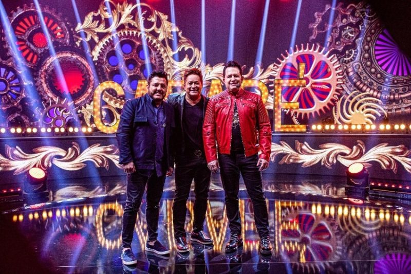 Cantores Leonardo, Bruno &amp; Marrone se unem para levar a turn&ecirc; do consagrado projeto &ldquo;Cabar&eacute;&rdquo; &agrave;s principais cidades do Brasil – Foto: Divulga&ccedil;&atilde;o/Fabio Nunes