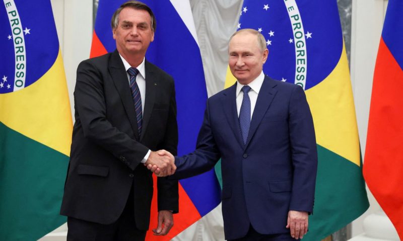 Bolsonaro e Putin conversaram por quase duas horas – Foto: Sputnik/Mikhail Klimentyev/Kremlin/Reprodu&ccedil;&atilde;o/ND