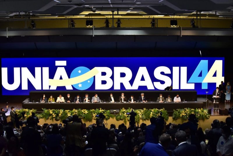 Primeira convenção do União Brasil, em outubro de 2021 &#8211; Foto: Divulgação/ND