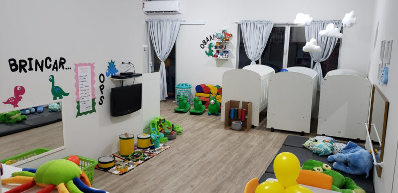 Atividades seguem normalmente nas unidades escolares de Itaja&iacute; – Foto: Marcos Porto/SECOM Itaja&iacute;/ND