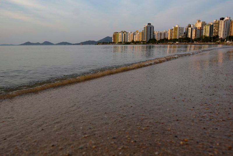 &Aacute;rea de abrang&ecirc;ncia do projeto na Beira-Mar Norte &eacute; entre a travessa Rouxinol e a avenida Mauro Ramos – Foto: Ricardo Wolffenbuttel/Divulga&ccedil;&atilde;o/ND