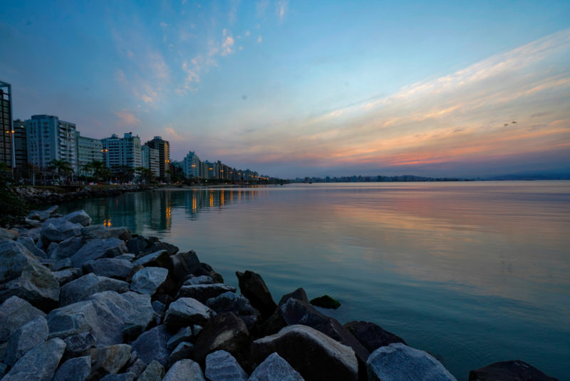 Beira-Mar Norte, em Florian&oacute;polis – Foto: Ricardo Wolffenbuttel/Divulga&ccedil;&atilde;o/ND