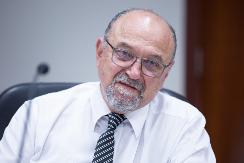 Gaspar Laus, Procurador do Munic&iacute;pio quer “seguran&ccedil;a jur&iacute;dica” para resolver impasse do reajuste.&nbsp; – Foto: Davi Spuldaro-CVI/ND