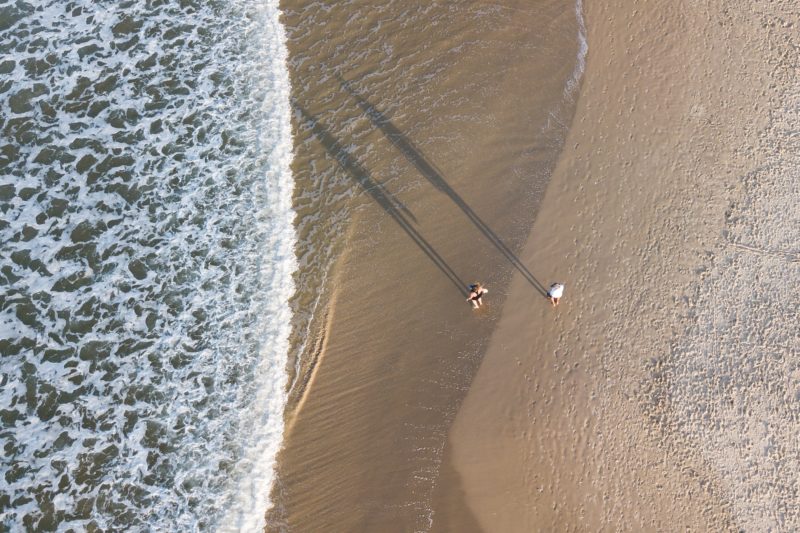 Florianópolis abre 2025 com 35,6% de seus pontos de praia analisados considerados impróprios para banho - Foto: Cristiano Estrela/IMA/ND