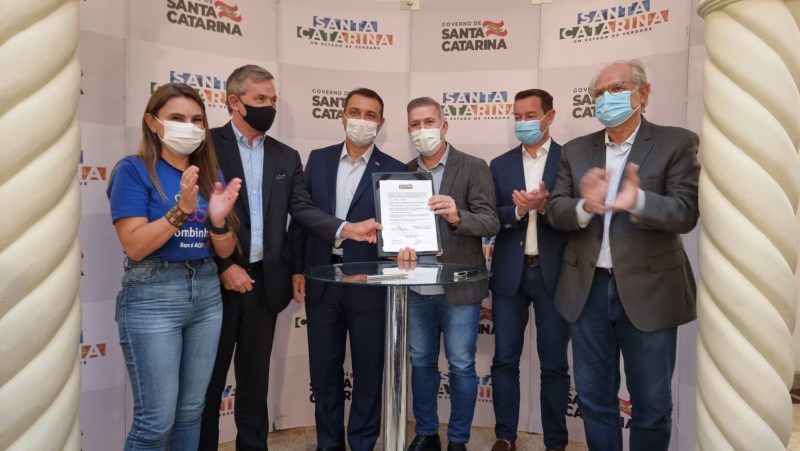 Araquari ter&aacute; R$ 40 milh&otilde;es para investimentos em infraestrutura. – Foto: Foto: Peterson Paul / Secom