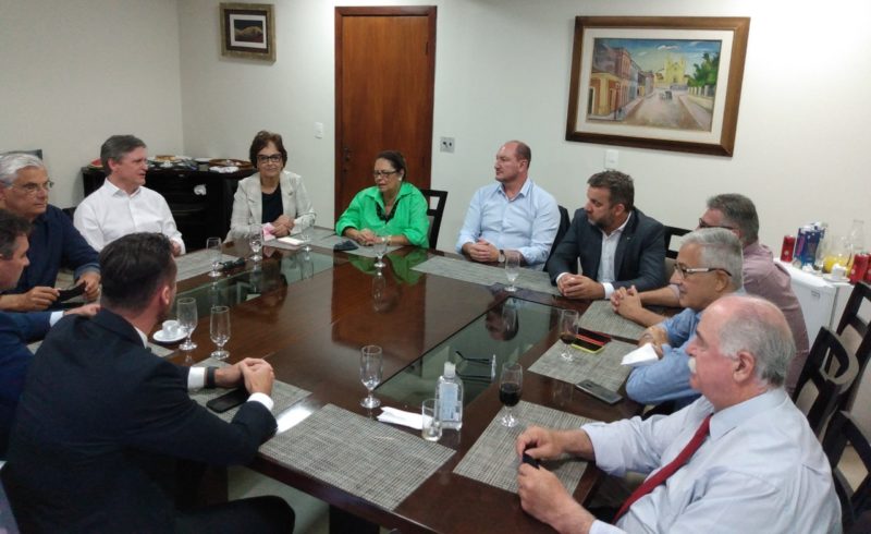 Deputados do MDB em reuni&atilde;o – Foto: Divulga&ccedil;&atilde;o/ND