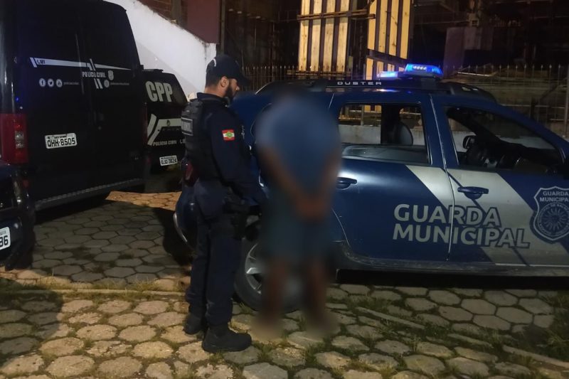 Homem &eacute; preso em Balne&aacute;rio Cambori&uacute; por praticar atos obscenos – Foto: Reprodu&ccedil;&atilde;o/Guarda Municipal