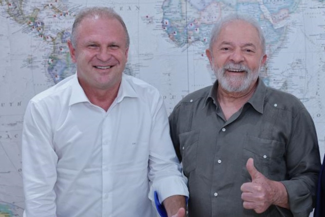 Gelson Merisio e Lula – Foto: Divulga&ccedil;&atilde;o/ND