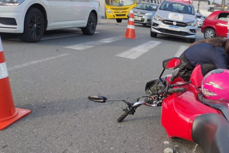 acidente de trânsito em Joinville
