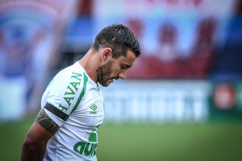 Lateral viveu boa parte da carreira na Chape &mdash; Foto: M&aacute;rcio Cunha/Chapecoense/ND