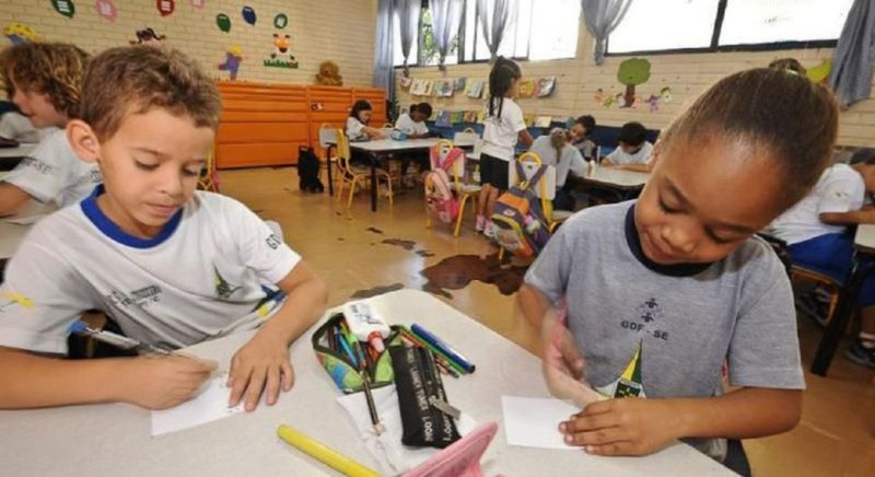Percentual de crianças de 6 a 7 anos que não estão alfabetizadas passou de 25,1% em 2019 para 40,8% em 2021 &#8211; Foto: Agência Brasil/Divulgação/ND